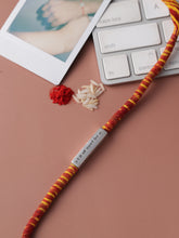 Load image into Gallery viewer, Adorn By Nikita Sterling Silver Durga Mantra Rakhi
