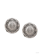 Load image into Gallery viewer, Adorn by Nikita 92.5 Sterling Silver Geometric Design Studs
