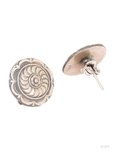 Load image into Gallery viewer, Adorn by Nikita 92.5 Sterling Silver Geometric Design Studs
