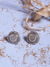 Load image into Gallery viewer, Adorn by Nikita 92.5 Sterling Silver Geometric Design Studs
