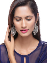 Load image into Gallery viewer, Adorn by Nikita 92.5 Sterling Silver Earring With Danglers
