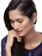 Load image into Gallery viewer, Adorn by Nikita 92.5 Sterling Silver Small Jhumki Earring
