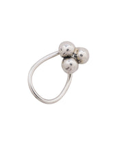 Load image into Gallery viewer, Adorn By Nikita Ladiwala Oxidised Sterling Silver Nose Stud
