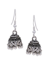 Load image into Gallery viewer, Adorn by Nikita 92.5 Sterling Silver Textured Design Jhumki
