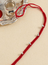 Load image into Gallery viewer, Adorn By Nikita Sterling Silver Ghunghroo Rakhi
